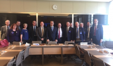 Sir David Amess MP visits the World Trade Organisation in Switzerland